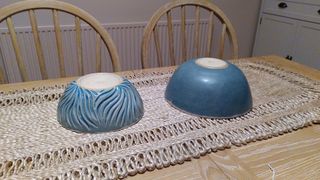 Same bowls, but upside down.