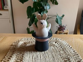 Rabbit hat jar