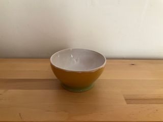 Yellow green gradient bowl