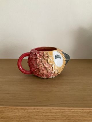 Fiery bird cup